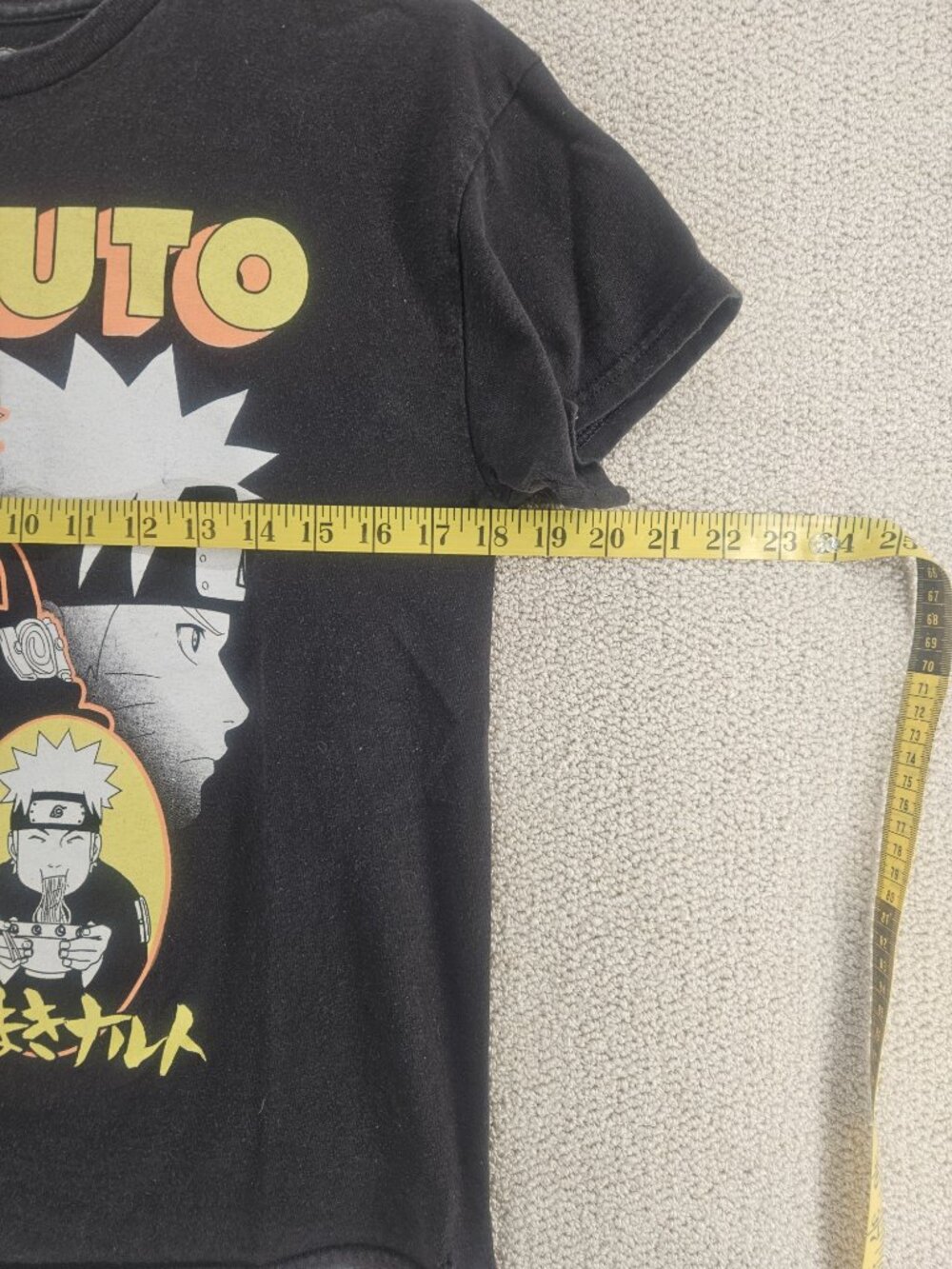 Naruto Shippuden, Anime Graphic T-Shirt, Ripple Junction, Black, Size XS - Picture 4 of 4